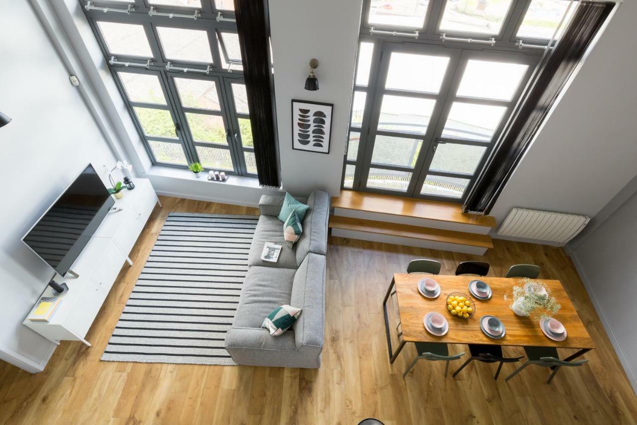 4B Loft Penthouse Industrial Decor With Canal & City Views Coventry Extérieur photo